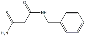 N-benzyl-2-carbamothioylacetamide Struktur