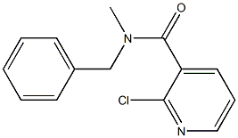 N-benzyl-2-chloro-N-methylpyridine-3-carboxamide Structure