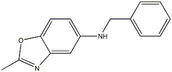 N-benzyl-2-methyl-1,3-benzoxazol-5-amine Struktur