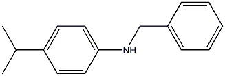 N-benzyl-4-(propan-2-yl)aniline Struktur