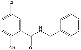 N-benzyl-5-chloro-2-hydroxybenzamide Structure