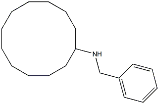 N-benzylcyclododecanamine Structure