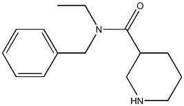 N-benzyl-N-ethylpiperidine-3-carboxamide