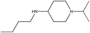 N-butyl-1-(propan-2-yl)piperidin-4-amine 化学構造式
