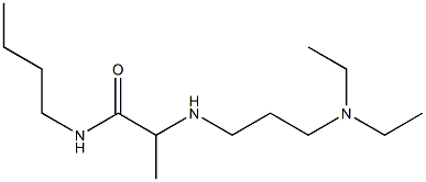 N-butyl-2-{[3-(diethylamino)propyl]amino}propanamide