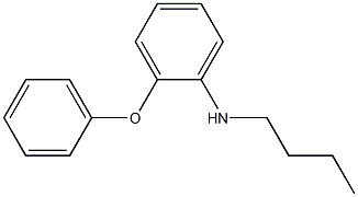 N-butyl-2-phenoxyaniline Struktur