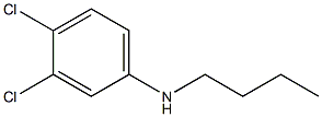 N-butyl-3,4-dichloroaniline 结构式