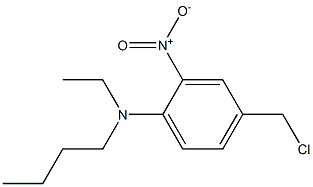 N-butyl-4-(chloromethyl)-N-ethyl-2-nitroaniline