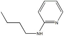 ブチル(2-ピリジル)アミン 化学構造式