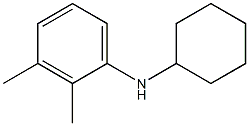N-cyclohexyl-2,3-dimethylaniline Struktur