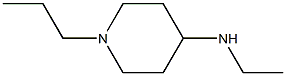 N-ethyl-1-propylpiperidin-4-amine 化学構造式