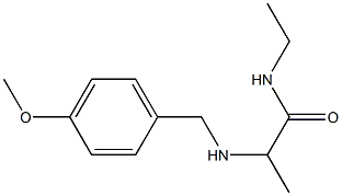 N-ethyl-2-{[(4-methoxyphenyl)methyl]amino}propanamide