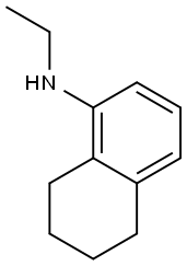 N-ethyl-5,6,7,8-tetrahydronaphthalen-1-amine Structure