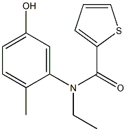  N-ethyl-N-(5-hydroxy-2-methylphenyl)thiophene-2-carboxamide