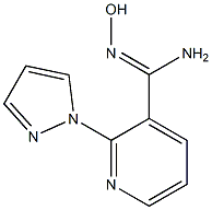 N'-hydroxy-2-(1H-pyrazol-1-yl)pyridine-3-carboximidamide|