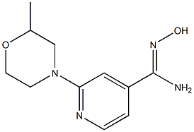 N'-hydroxy-2-(2-methylmorpholin-4-yl)pyridine-4-carboximidamide