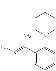 N'-hydroxy-2-(4-methylpiperidin-1-yl)benzene-1-carboximidamide