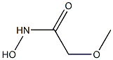N-hydroxy-2-methoxyacetamide 结构式
