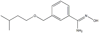 N'-hydroxy-3-[(3-methylbutoxy)methyl]benzenecarboximidamide