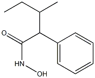N-hydroxy-3-methyl-2-phenylpentanamide,,结构式