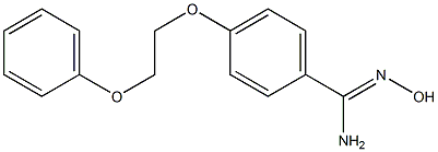 N'-hydroxy-4-(2-phenoxyethoxy)benzene-1-carboximidamide