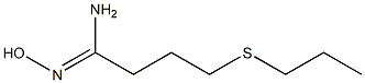 N'-hydroxy-4-(propylsulfanyl)butanimidamide