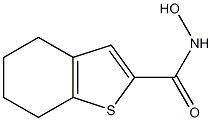 N-hydroxy-4,5,6,7-tetrahydro-1-benzothiophene-2-carboxamide Structure