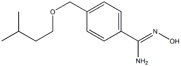 N'-hydroxy-4-[(3-methylbutoxy)methyl]benzenecarboximidamide|