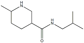 N-isobutyl-6-methylpiperidine-3-carboxamide