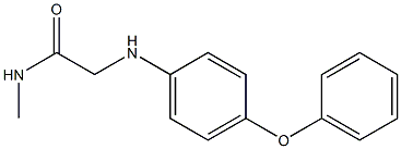  N-methyl-2-[(4-phenoxyphenyl)amino]acetamide