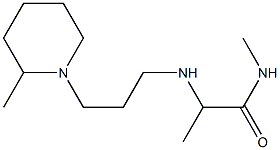 N-methyl-2-{[3-(2-methylpiperidin-1-yl)propyl]amino}propanamide|