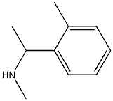 N-methyl-N-[1-(2-methylphenyl)ethyl]amine Structure