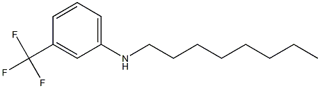 N-octyl-3-(trifluoromethyl)aniline Structure