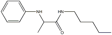 N-pentyl-2-(phenylamino)propanamide|