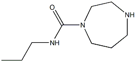 N-propyl-1,4-diazepane-1-carboxamide Structure