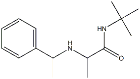 N-tert-butyl-2-[(1-phenylethyl)amino]propanamide