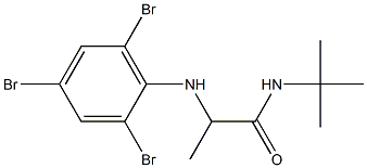 N-tert-butyl-2-[(2,4,6-tribromophenyl)amino]propanamide