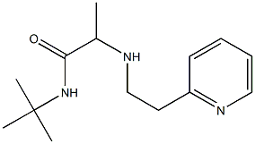 N-tert-butyl-2-{[2-(pyridin-2-yl)ethyl]amino}propanamide