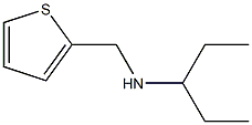 pentan-3-yl(thiophen-2-ylmethyl)amine Structure