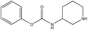 phenyl N-(piperidin-3-yl)carbamate Struktur