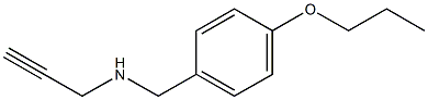 prop-2-yn-1-yl[(4-propoxyphenyl)methyl]amine