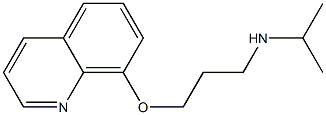 propan-2-yl[3-(quinolin-8-yloxy)propyl]amine