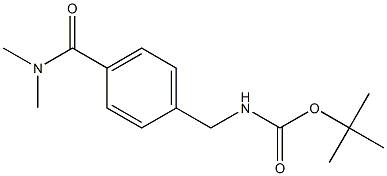 tert-butyl 4-[(dimethylamino)carbonyl]benzylcarbamate|