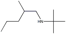 tert-butyl(2-methylpentyl)amine,,结构式