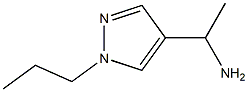 1-(1-Propyl-1H-pyrazol-4-yl)ethylamine|