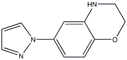 2H-1,4-Benzoxazine,  3,4-dihydro-6-(1H-pyrazol-1-yl)-|