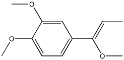 1,2-dimethoxy-4-[(Z)-1-methoxyprop-1-enyl]benzene