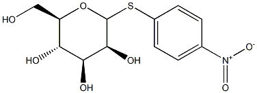 p-Nitrophenyl -D-Thiomannopyranoside,,结构式