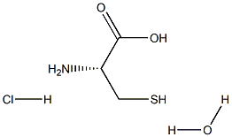 L-CYSTEINE HYDROCHLORIDE MONOHYDRATE extrapure CHR Structure