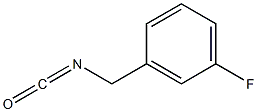 1-fluoro-3-(isocyanatomethyl)benzene 结构式
